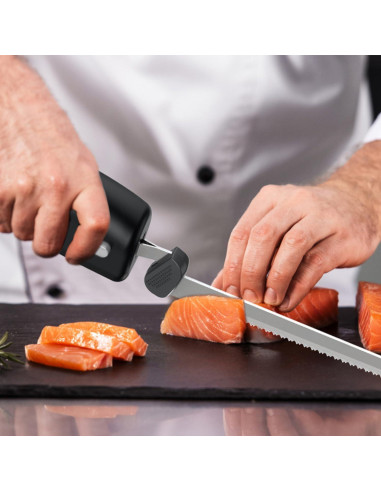 Cuchillo Eléctrico Inalámbrico Pratuor PR-BBD03 15.24 cm