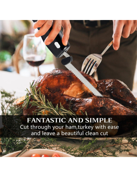 Cuchillo Eléctrico Inalámbrico Pratuor PR-BBD03 15.24 cm