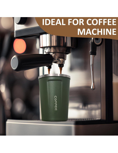 Paquete de 4 Tazas de Café Aisladas 500ml ATZNZIK Multicolor