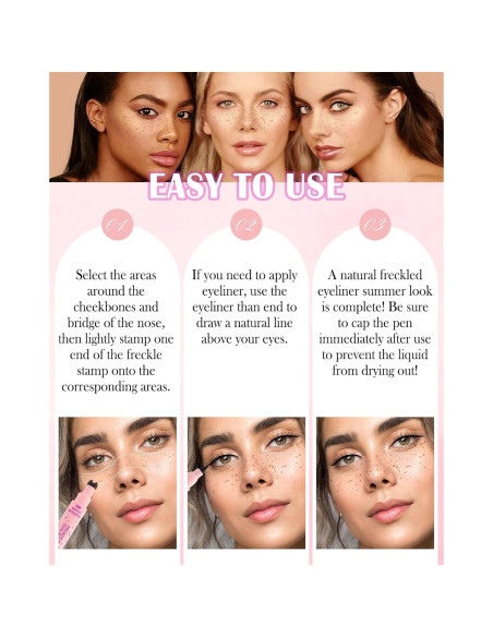 Bolígrafo Delineador de Pecas 2 en 1 Caedelfly - Impermeable Bolígrafo Delineador de Pecas 2 en 1 Caedelfly - Impermeable