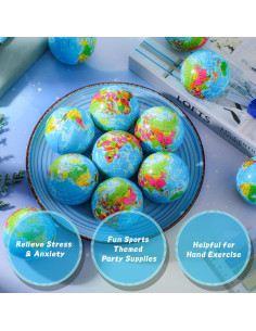 HyDren 100 Mini Pelotas Antiestrés Globo 5 cm para Alivio 2