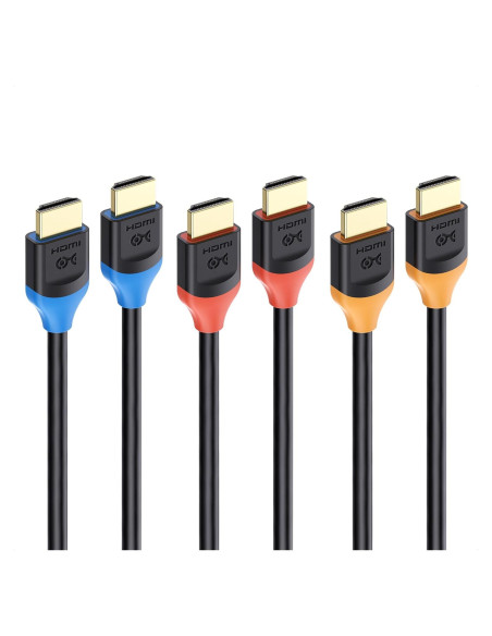 Cable HDMI 8K Cable Matters 3-Pack 0.3m 48Gbps HDR Cable HDMI 8K Cable Matters 3-Pack 0.3m 48Gbps HDR