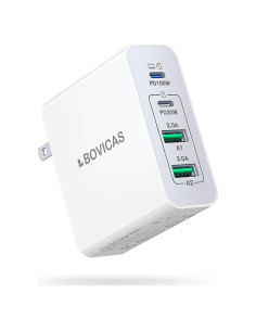 Cargador de Pared USB C BOVICAS 140W 4 Puertos Rápido