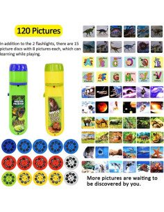 Proyector de Luz Nocturna Yeelan 2PCS con 120 Imágenes 2