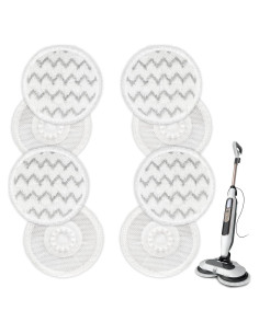 Almohadillas de Reemplazo VIEWALL para Mopas Shark - Paquete de 8