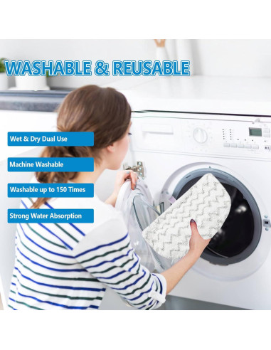 Paquete de 12 almohadillas de mopa Bissell Powerfresh 1940