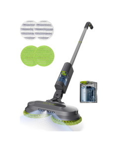 Mopa eléctrica inalámbrica Eous B08 con tanque desmontable y LED