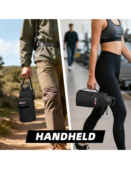 Portabebidas de Agua NATURE PIONEOR 18-26oz con Correa Ajustable