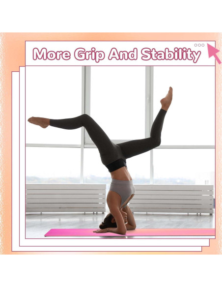 Toalla de Yoga Peryiter Microfibra Antideslizante 183x61cm Toalla de Yoga Peryiter Microfibra Antideslizante 183x61cm