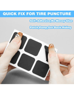 Kit de Parches para Neumáticos de Bicicleta CANIPHA 26 Piezas 2