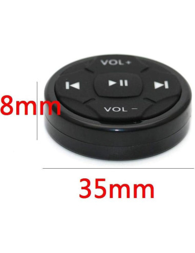 Botón de Medios Inalámbrico Bluetooth YuYue Control Remoto para iOS