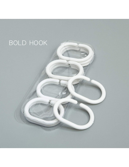 Cortina de Ducha Clara NTBAY EVA 72x72cm Impermeable con Imán