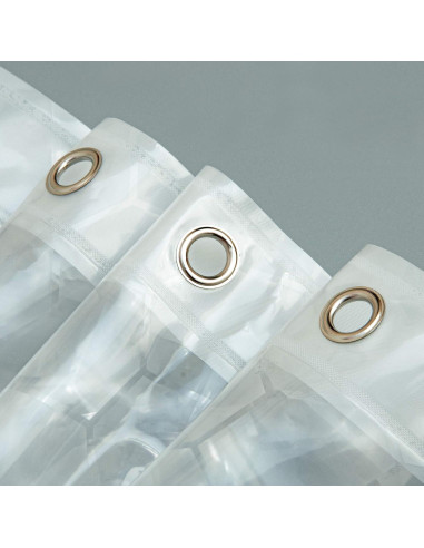 Cortina de Ducha Clara NTBAY EVA 72x72cm Impermeable con Imán