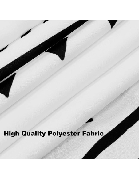 Cortina de Ducha Boho Uphome 182.88x182.88 cm Geométrica