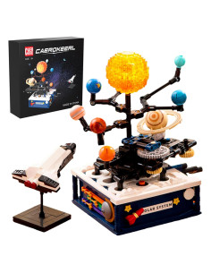 Bloques de Construcción Sistema Solar Rotatorio CAEROKEERL 775 Piezas