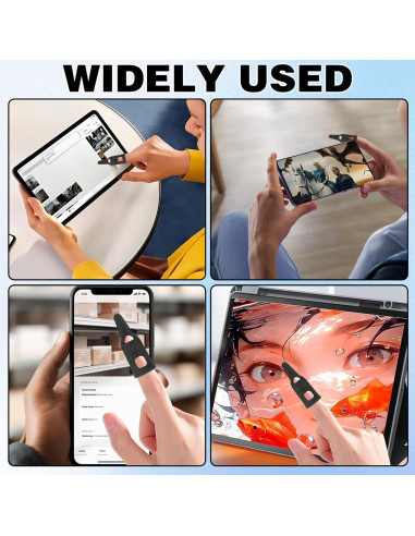 6 Bolígrafos Estilógrafos Capacitivos Silicona Alta Precisión