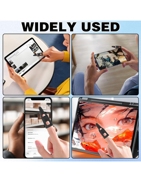 6 Bolígrafos Estilógrafos Capacitivos Silicona Alta Precisión