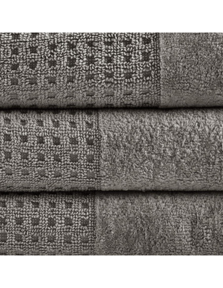 Juego de Toallas de Algodón 100% Madison Park Spa Waffle 6 Piezas