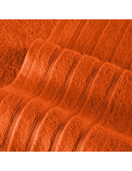 Conjunto de Toallas Premium 6 Piezas Elegant Comfort Naranja