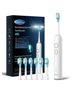 Cepillo de Dientes Eléctrico Sonic Relish con 6 Cabezas IPX7