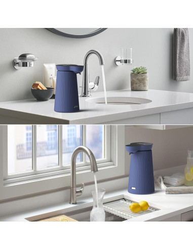 Dispensador Automático de Jabón Espumoso HYHome 500ml Azul