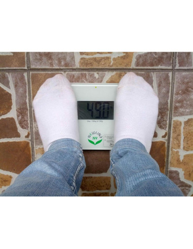 Báscula de Baño de Viaje Newline SBB0638SM Blanca 147.42 kg