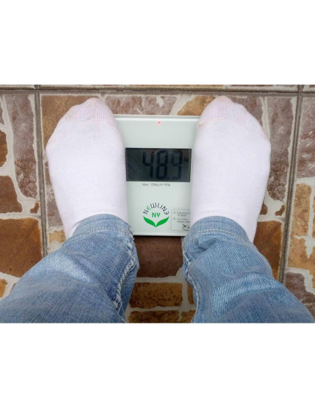Báscula de Baño de Viaje Newline SBB0638SM Blanca 147.42 kg