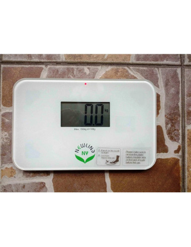 Báscula de Baño de Viaje Newline SBB0638SM Blanca 147.42 kg