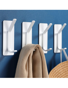 Ganchos Adhesivos para Toallas YIGII - Acero Inoxidable 4 Pzas 2