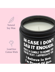 Vela Aromática Lihome 198g Vainilla y Coco - Regalo Especial 2