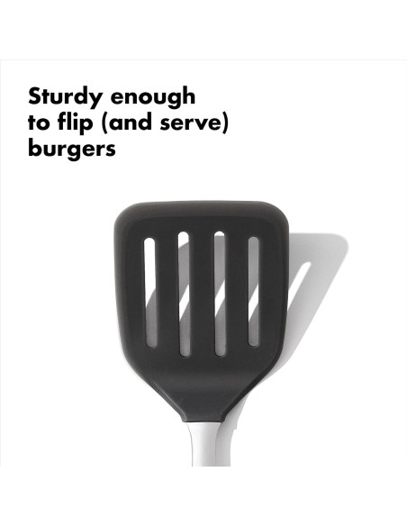 Turner Flexible de Silicona OXO Acero Inoxidable 39.4 cm