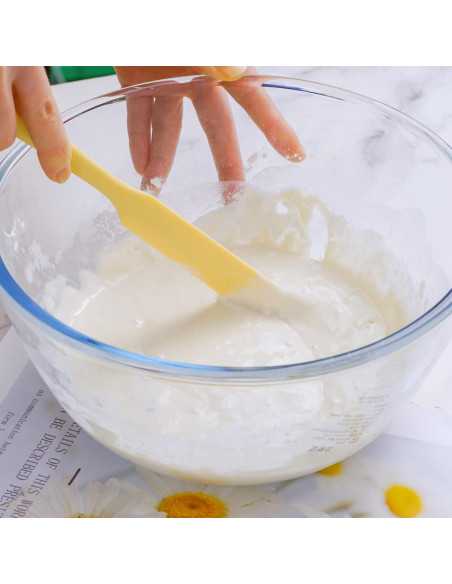 Juego de 4 espátulas de silicona SUMERSHA resistentes al calor