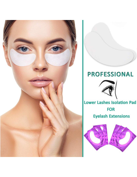 50 Pares de Parches de Gel para Ojos INKEL Sin Pelusa