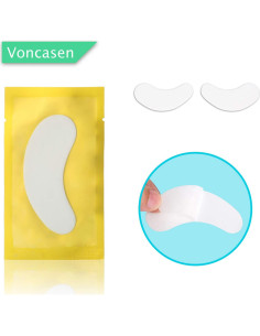 Conjunto de 100 Almohadillas de Gel para Ojos V World Oro 2