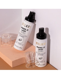 Spray Fijador y Primer Milani 60 ml - Hidratante Brillante 2 Paquete 2
