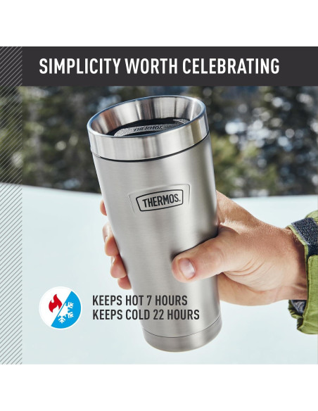 Vaso Aislado de Acero Inoxidable THERMOS 0.47 L Glaciar