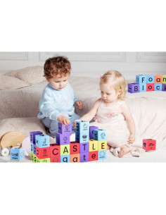 Bloques de Aprendizaje de Espuma BOHS - 30 Piezas ABC/123 2