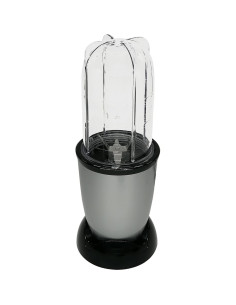 Licuadora Personal WUYAN 250W 0.47L 2 Velocidades Plata 2