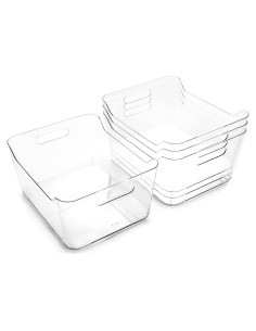 Contenedores Organizadores de Plástico BINO X-Large 4 Pzs