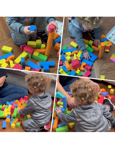Bloques de Construcción de Espuma EVA Pairez Toys 41 Piezas