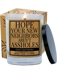 Vela Aromática de Soja Cedar Crate Market - Naranja de Pachulí 400ml 2