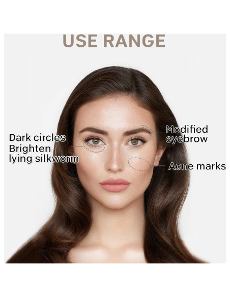 Lápiz Corrector KISSIO 01 Porcelana, Maquillaje Iluminador 0.57g Lápiz Corrector KISSIO 01 Porcelana, Maquillaje Iluminador 0.57g