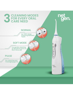 Irrigador Oral Inalámbrico NetGen FC159 con 3 Modos 2