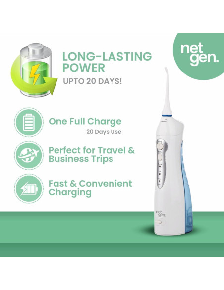 Irrigador Oral Inalámbrico NetGen FC159 con 3 Modos