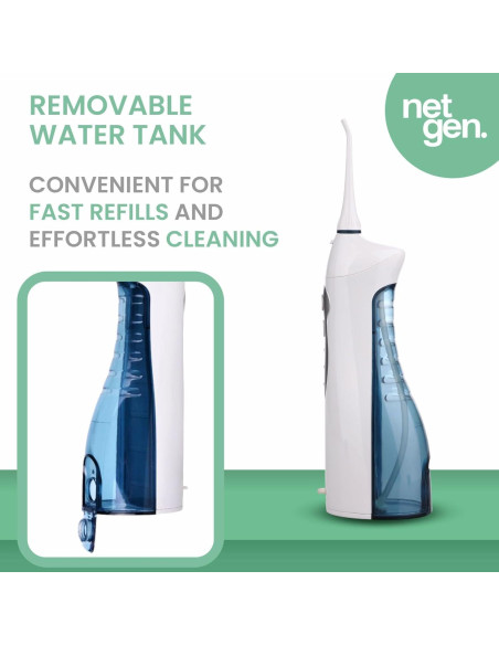 Irrigador Oral Inalámbrico NetGen FC159 con 3 Modos