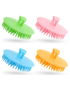 Cepillo Exfoliador de Cuero Cabelludo NICEMOVIC - Paquete de 4