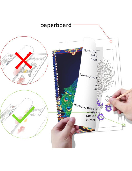 Juego de 3 Libros para Colorear Adultos Kalysky - Relajación