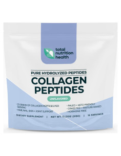 Polvo de Péptidos de Colágeno Total Nutrition 311g Sin Sabor