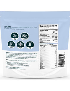 Polvo de Péptidos de Colágeno Total Nutrition 311g Sin Sabor 2