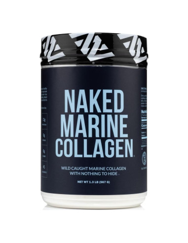 Colágeno Marino NAKED Pétidos en Polvo 0.57kg - Sin Sabor